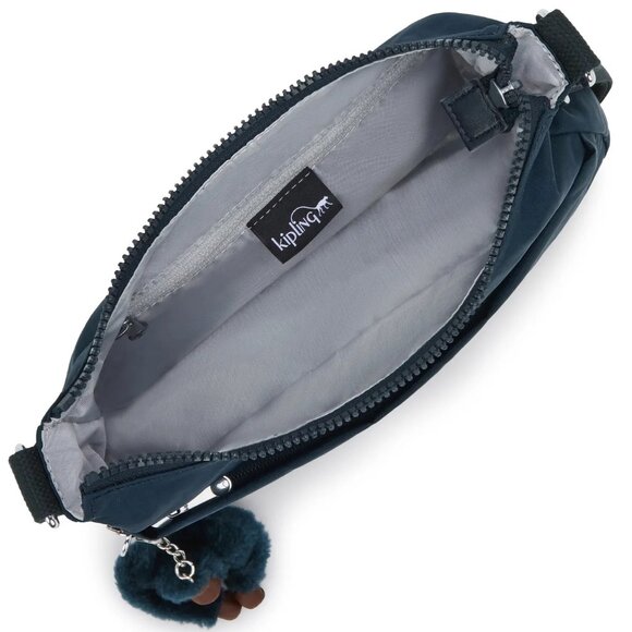 Larysa Shoulder Bag Kipling Larysa Shoulder Bag Crossbody Adjustable Strap Blue Tonal NWT